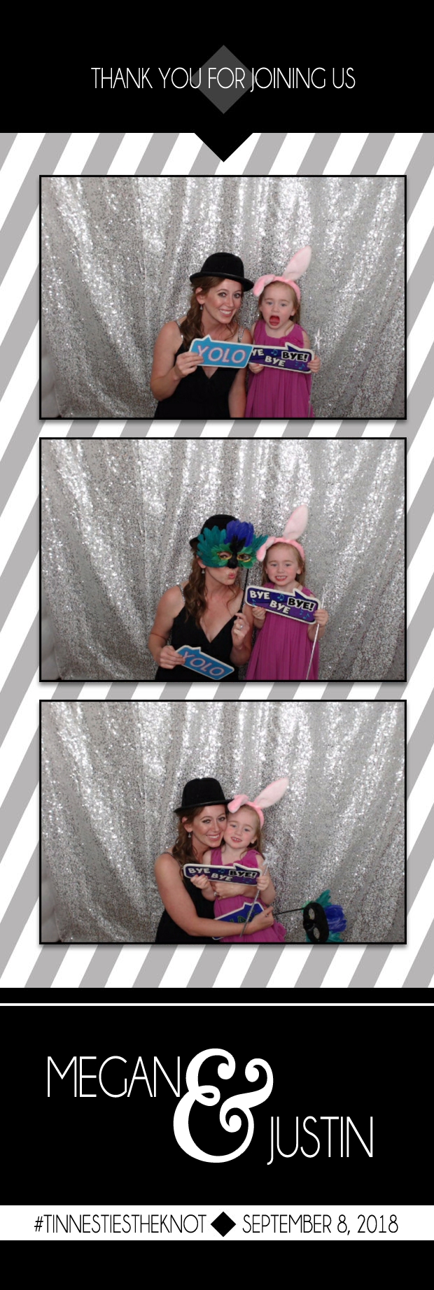Megan and Justin's Wedding | View more photos from the event at gallery.photoboothbillings.com/u/PhotoBoothBillings/Megan-and-Justins-Wedding